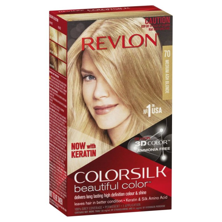 Revlon Colorsilk No 70 Medium Ash Blonde