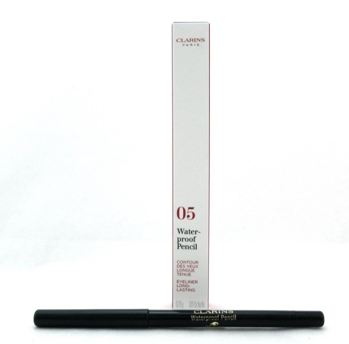 Clarins Waterproof Pencil Eyeliner With Sharpner & Blender .29G