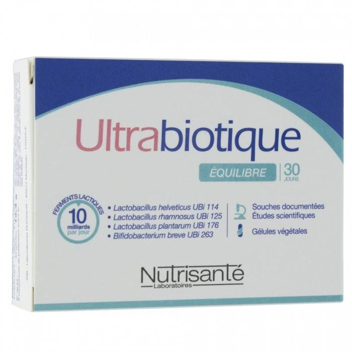 Ultrabiotique Equilibre Day Capsules 30