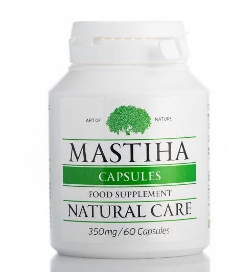 Mastiha Capsules 80% Natural Care 350Mg 60 Capsules
