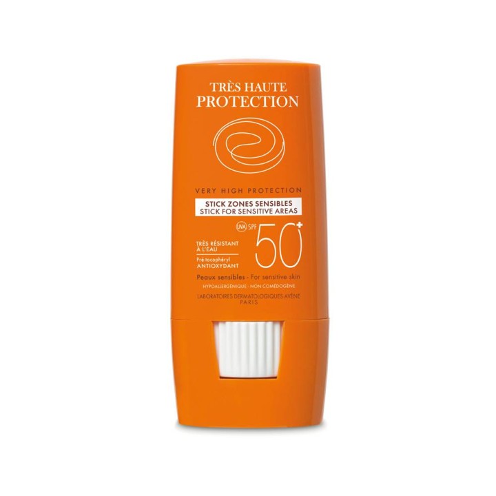 Avene Stick Sun Protection For Sensitivies Areas SPF50 8g