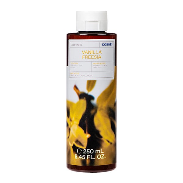 Korres Vanilla Freesia Shower Gel 250ml