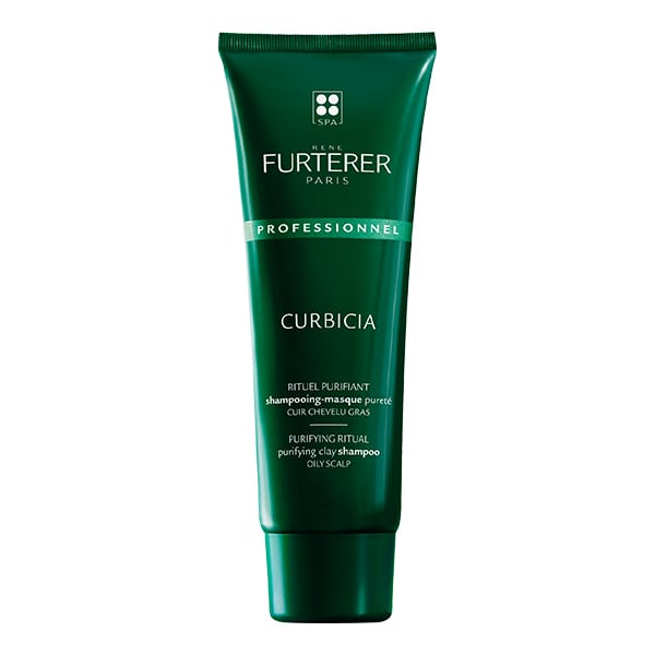 Rene Furterer Curbicia Purifying Ritual Purifying Clay Shampoo For Oily Scalp, 250Ml