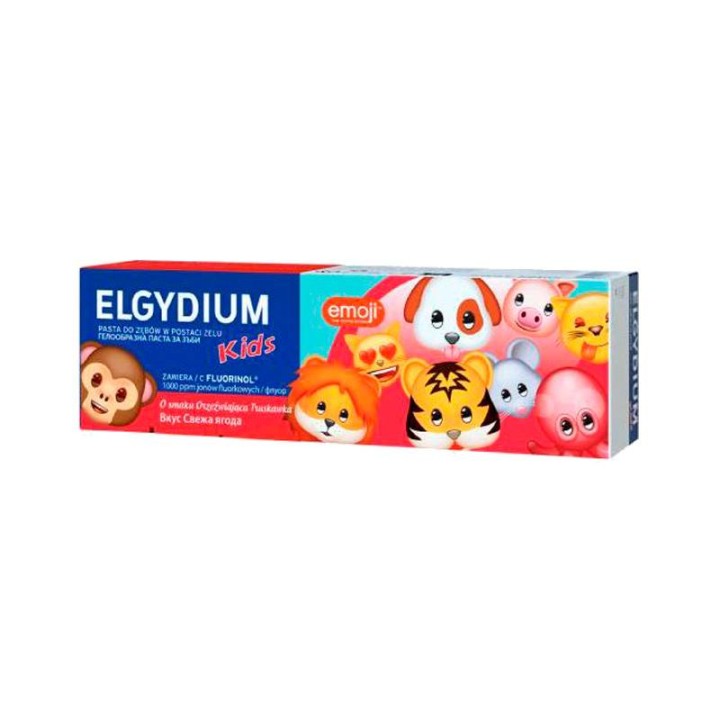 Elgydium Kids Emoji Strawberry Toothpaste 50Ml