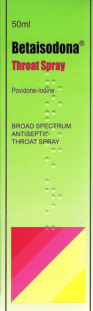 Betaisodona Throat Spray 50Ml X 045%