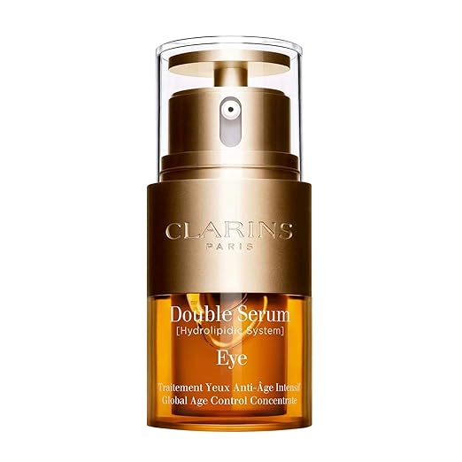 Clarins Double Anti Aging Face Serum Eyes 0.6 Oz