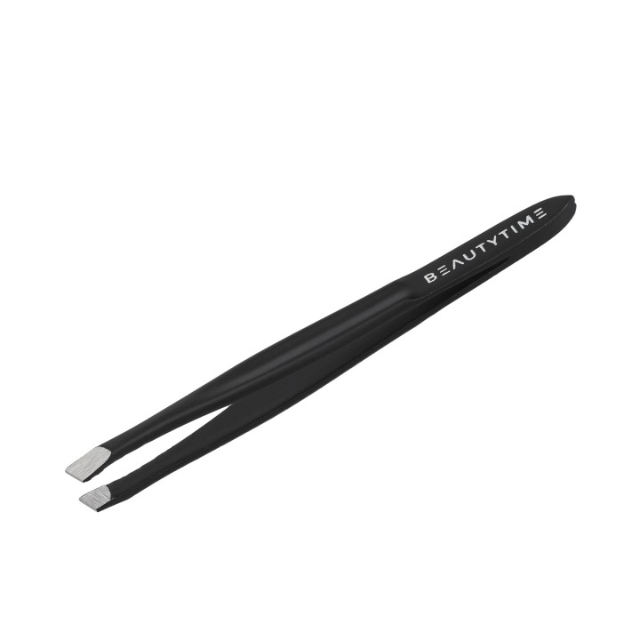 Beautytime 121 Slant Tweezers Gunmetal Finish Tweezer
