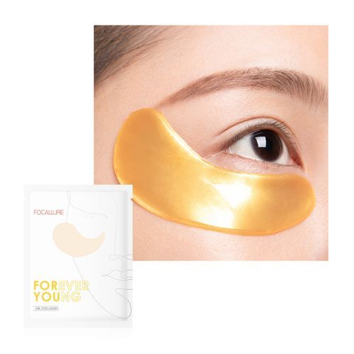FOCALLURE Collagen Crystal Hydra-gel Eye Mask – 24K Gold Luxury Eye Patches