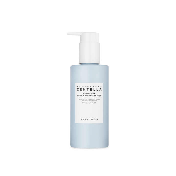SKIN1004 Madagascar Centella Hyalu-Cica Gentle Cleansing Milk 200ml – Soothing & Hydrating Cleanser