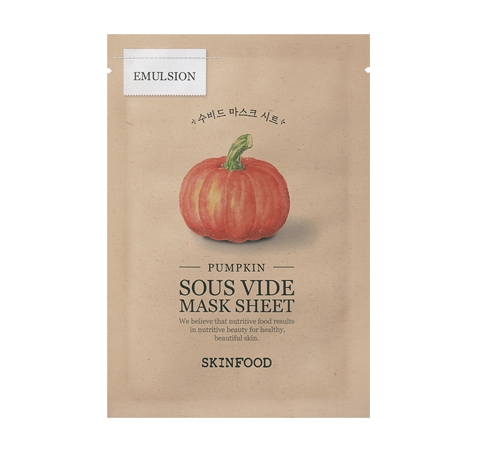 SKINFOOD Pumpkin Sous Vide Mask Sheet 20g
