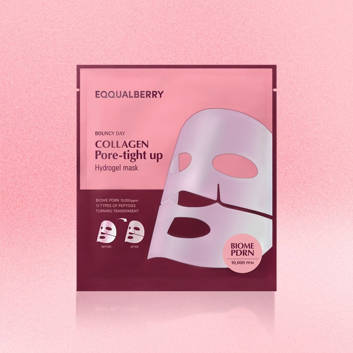 EQQUALBERRY Collagen Pore-Tight Up Hydrogel Mask 1pc