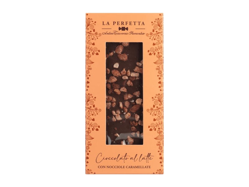 Antica Torroneria Espositore La Perfetta Nicciole Caramellate 85g, Italy
