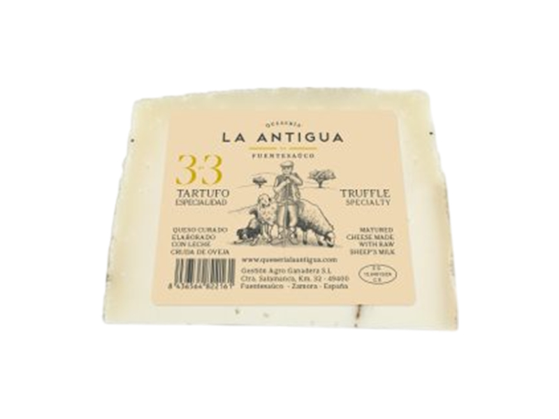 La Antigua Sheep Milk Cheese With Truffles Spain 180Gr