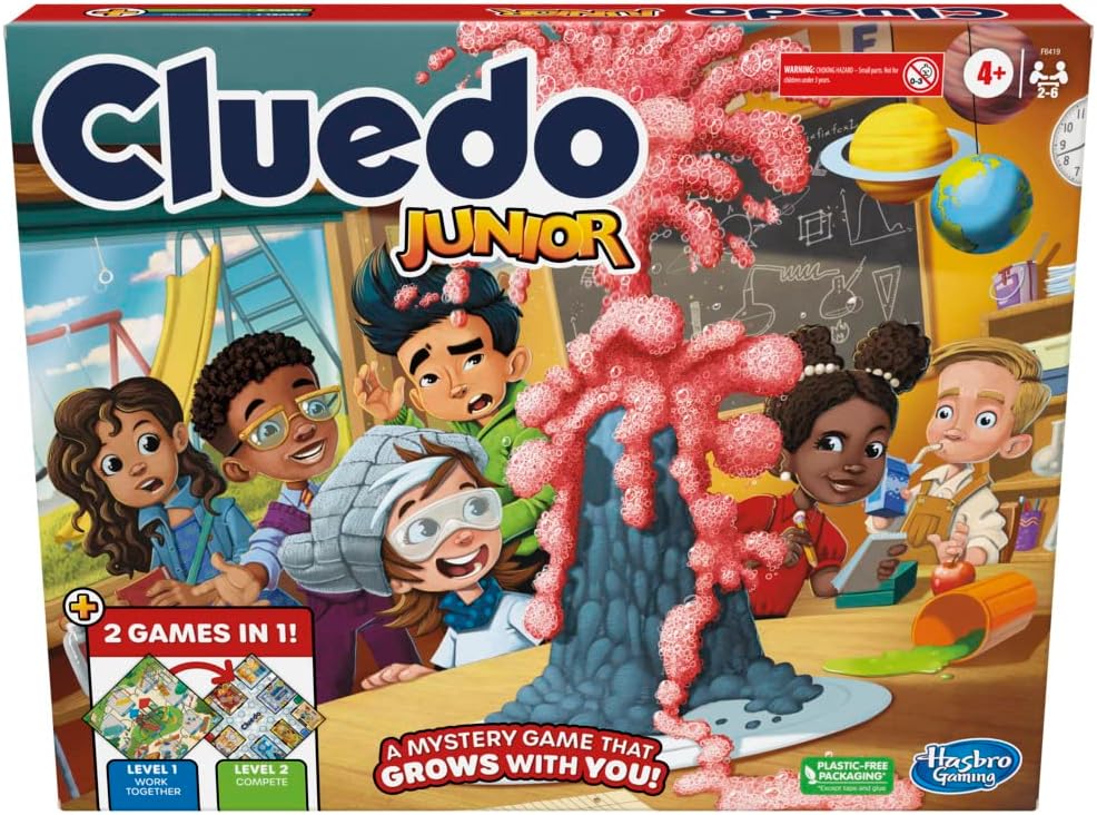 CLUEDO JUNIOR ENGLISH EDITION F6419