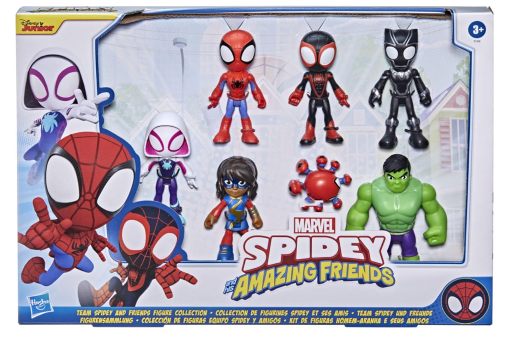 MARVEL SPIDEY AND HIS AMAZING FRIENDS TEAM SPIDEY AND FRIENDS FIGURE COLLECTION F1458