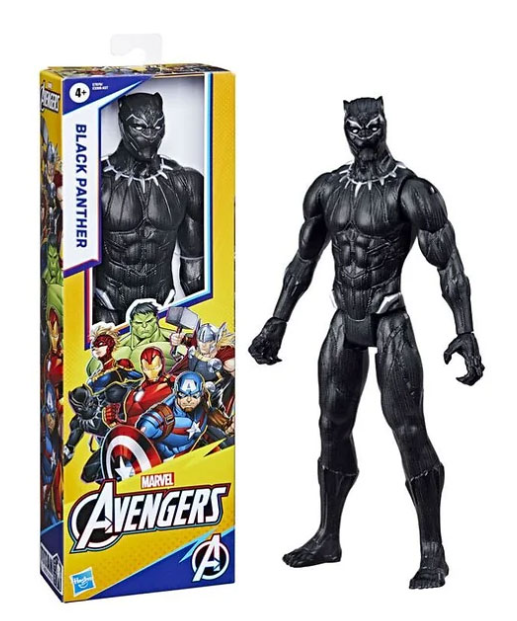 MARVEL CAPTAIN AMERICA BLACK PANTHER ACTION FIGURE F9276
