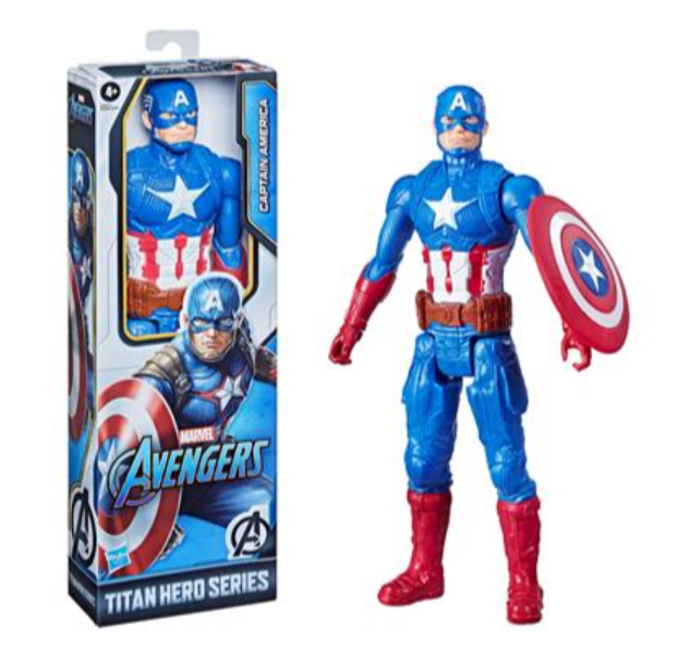 MARVEL AVENGERS CAPTAIN AMERICA ACTION FIGURE 30CM E7877