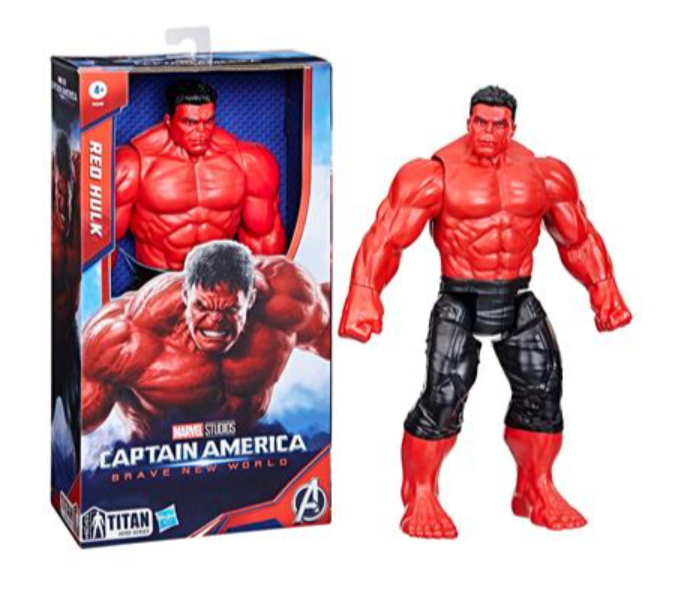 MARVEL CAPTAIN AMERICA RED HULK VILLAIN FIGURE F9299
