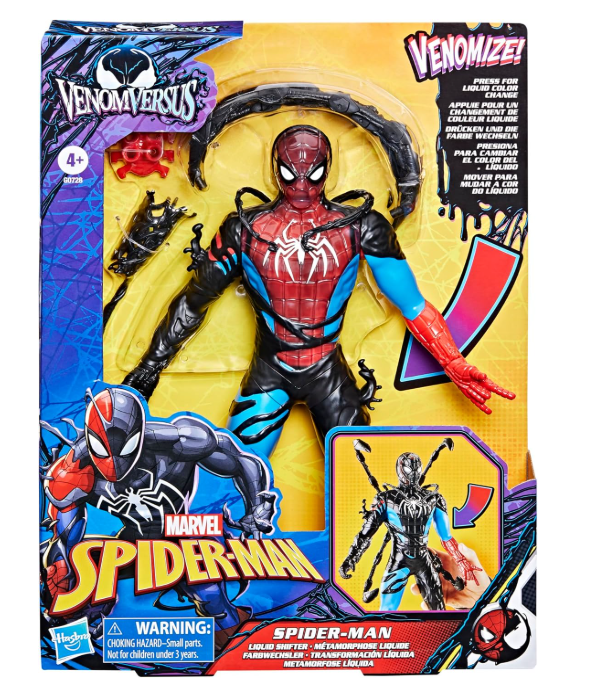 MARVEL SPIDERMAN LIQUID SHIFTER ACTION FIGUER G0728