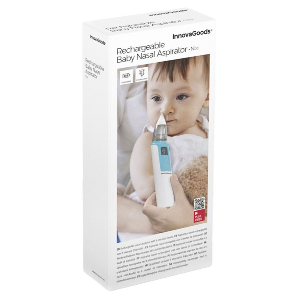 InnovaGoods Rechargeable Nasal Aspirator for Babies Nizi