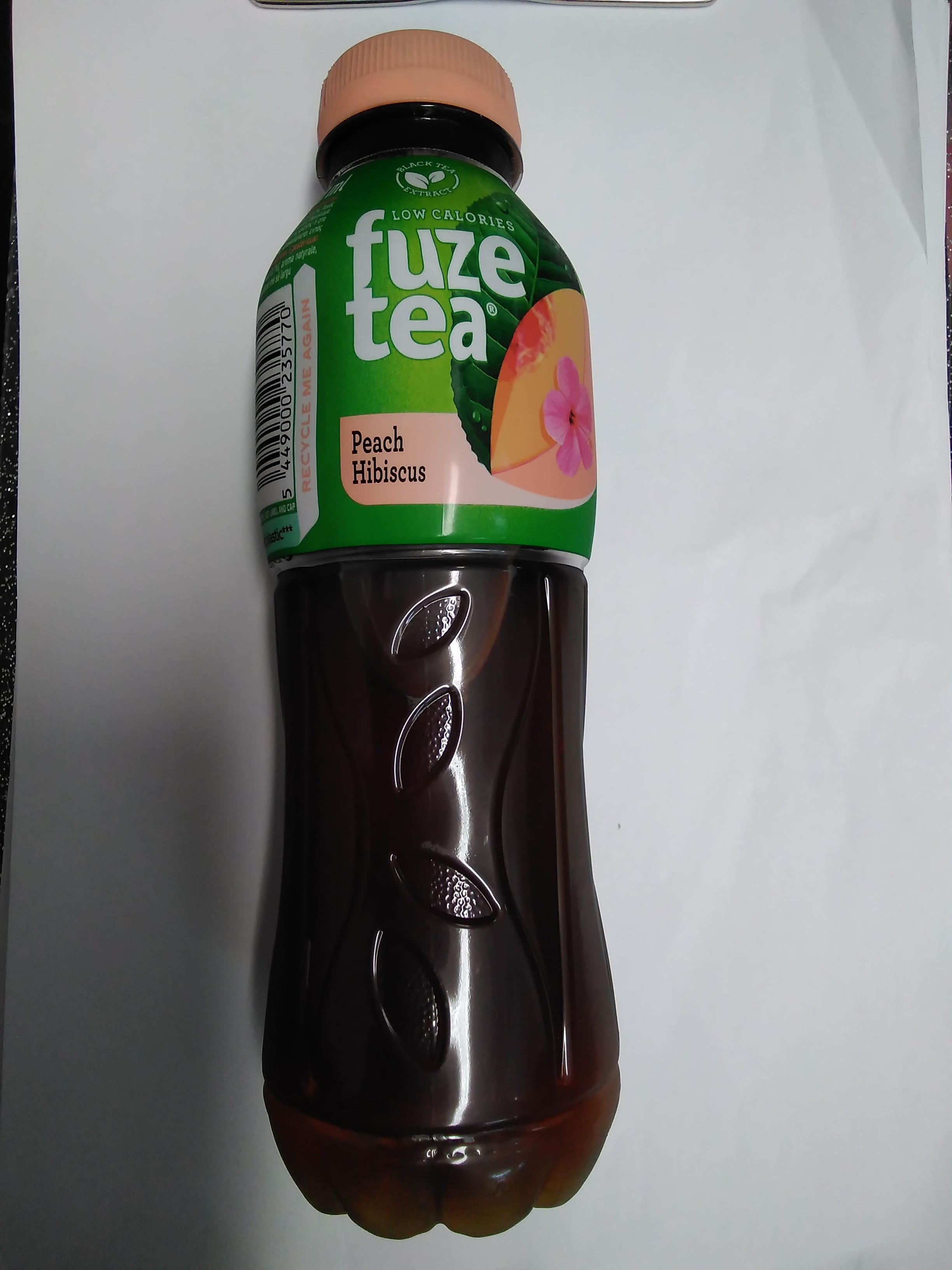 Fuze Tea Black Peach and Hibiscus 500ml