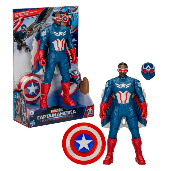 MARVEL AVENGERS CAPTAIN AMERICA FIGHT MODE ACTION FIGURE