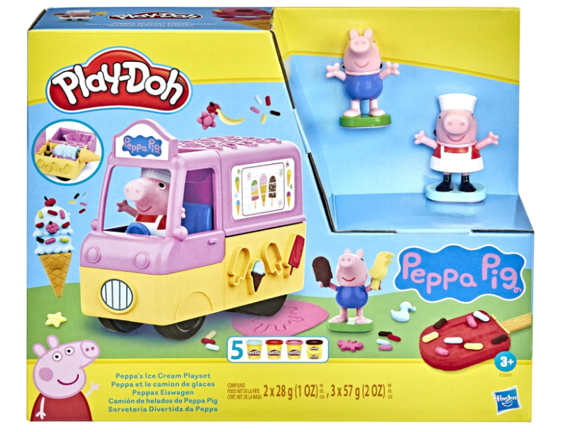 PLAY DOH PEPA PIG ICE CREAM PLAYSET F3597
