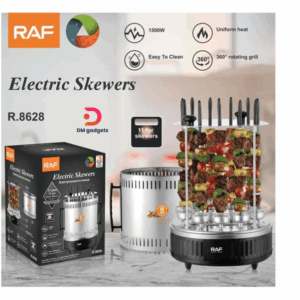 352J#RAF®R.8628 Electric Vertical Grill 1500W 11pcs – Electric Skewers