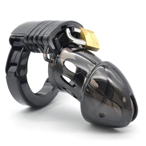 Adjustable Male Cock Cuff Chastity Device – Black