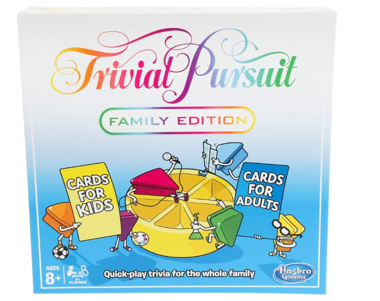 TRIVIAL PERSUIT FAMILY EDITION E1921 8+ ENGLISH