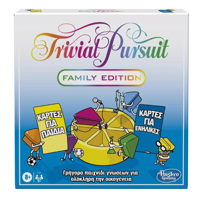 TRIVIAL PERSUIT FAMILY EDITION E1921 8+ GREEK