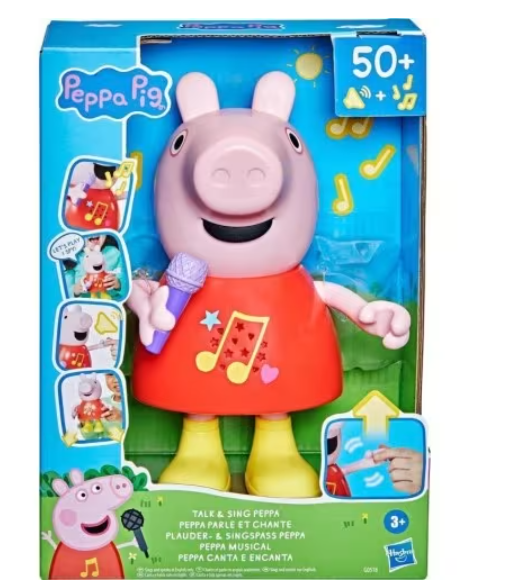 PEPPA PIG TALK N SING PEPPA IN GREEK G0518