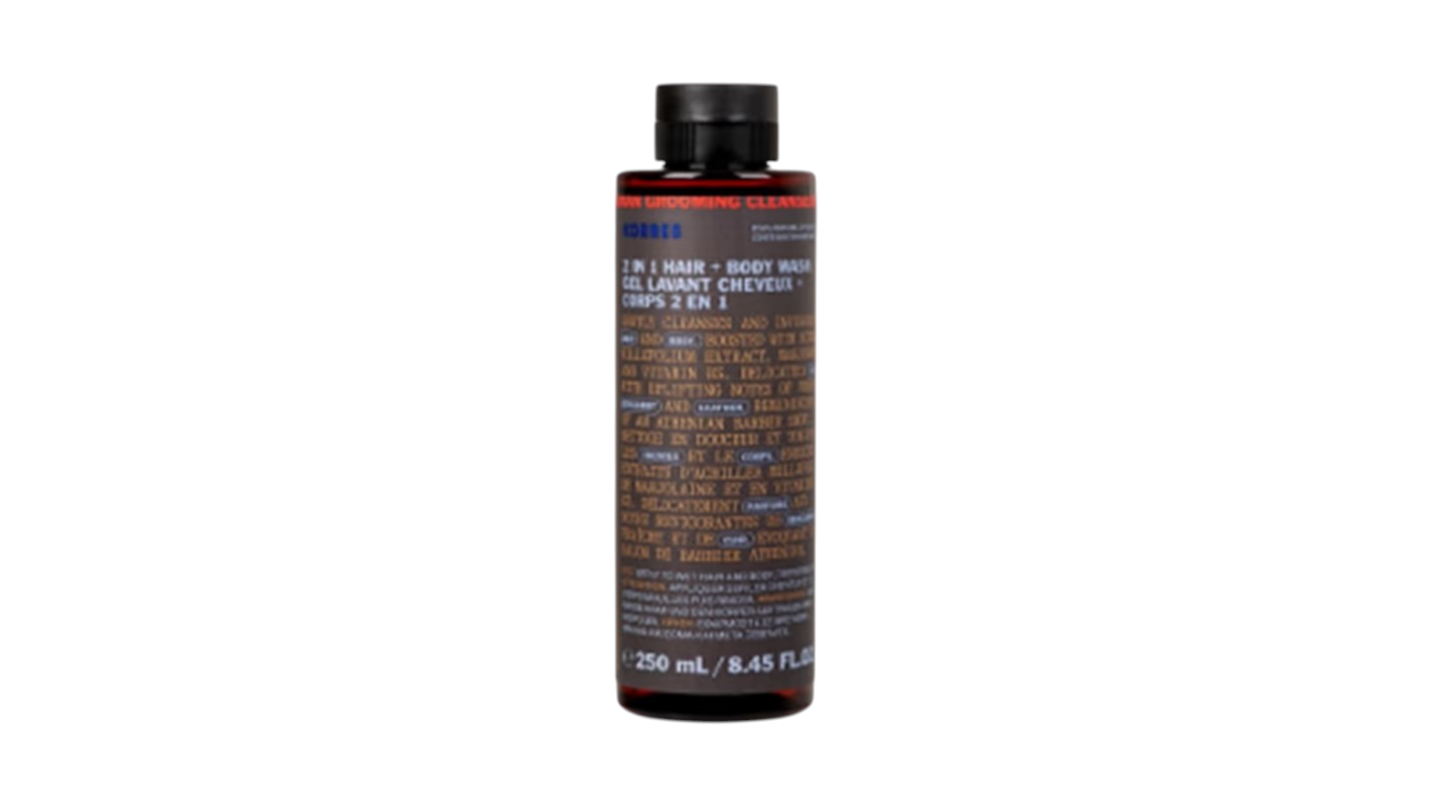KORRES ACHILLEA MEN 2IN1 HAIR AND BODY 250ML