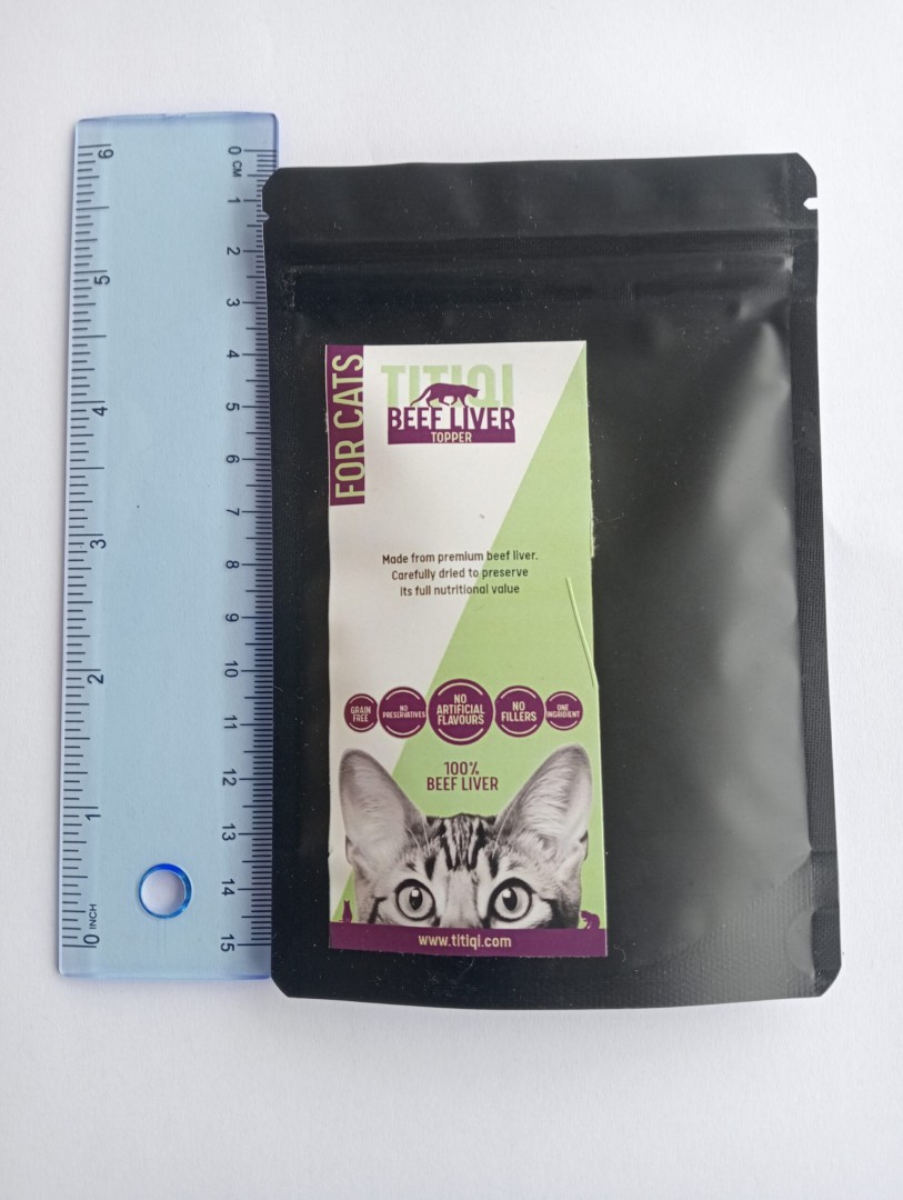 Titiqi-Beef Liver Powder-Anti Anemia-for Cats-50 grams –Superfood Sprinkle!