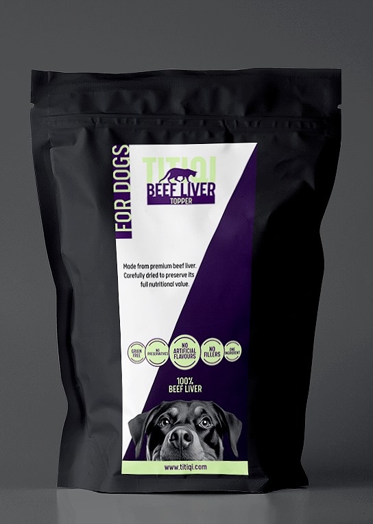 Titiqi-Beef Liver Powder-Topper-Anti-Anemia-for dogs of all ages-240 grams