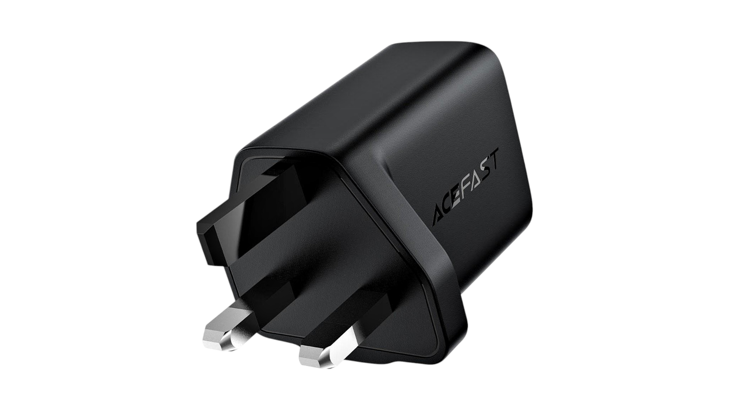 Acefast A99 PD30W GaN (USB-C+USB-A) charger,black (UK)