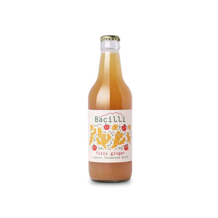Bacilli Organic Lemonade - Fizzy Ginger 330ml