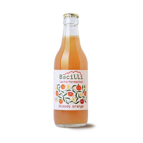 Bacilli Organic Lemonade - Red orange 330ml