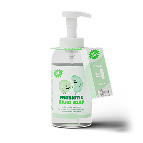 Yokuu Hand Soap Starter Kit, Cucumber & mint - 1 dispenser + 1 tablet