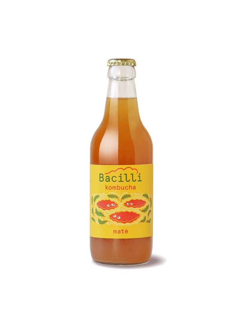 Bacilli Organic Kombucha - Mate 330ml