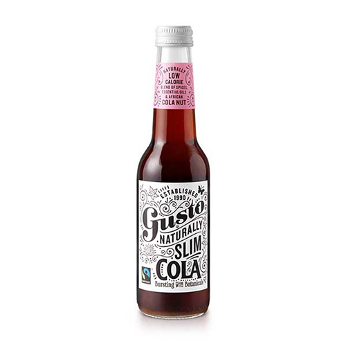 Gusto Fairtrade Naturally Slim Cola 275mL