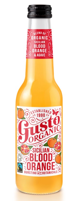 Gusto Organic Fairtrade Sicilian Blood Orange 275mL