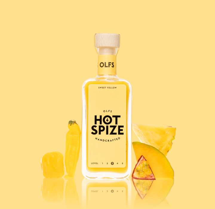 Olfs Hot Spize Sweet Yellow 100 mL