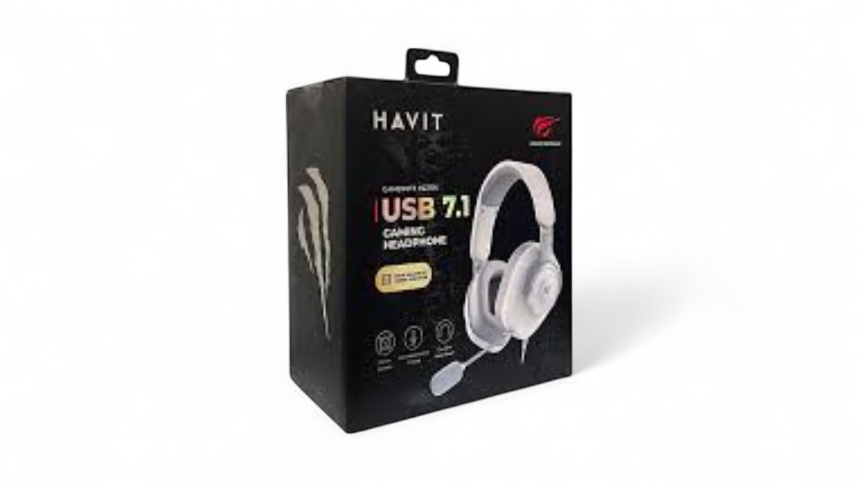HAVIT USB GAMING HEADSET H2230U WHITE