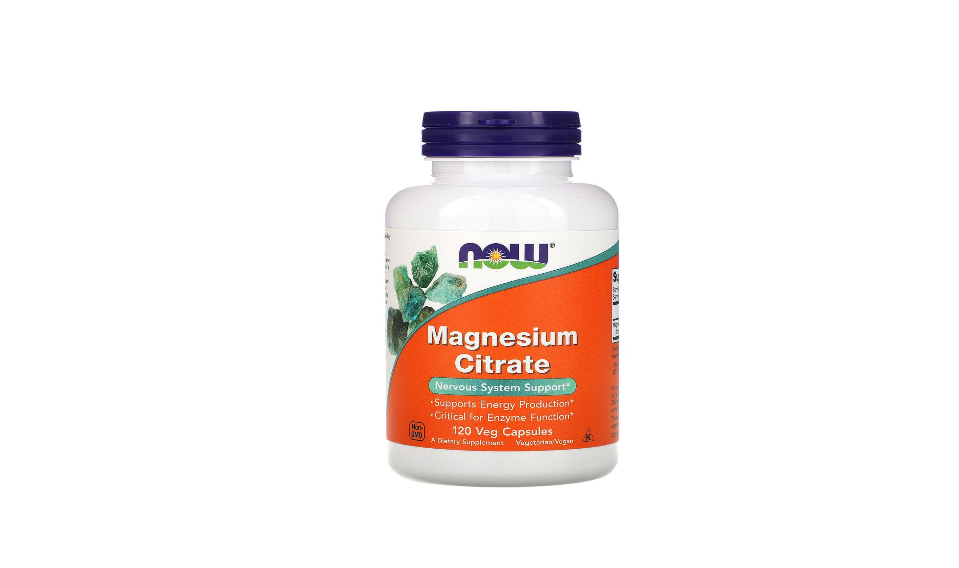 Now Magnesium Citrate 400mg120veg caps