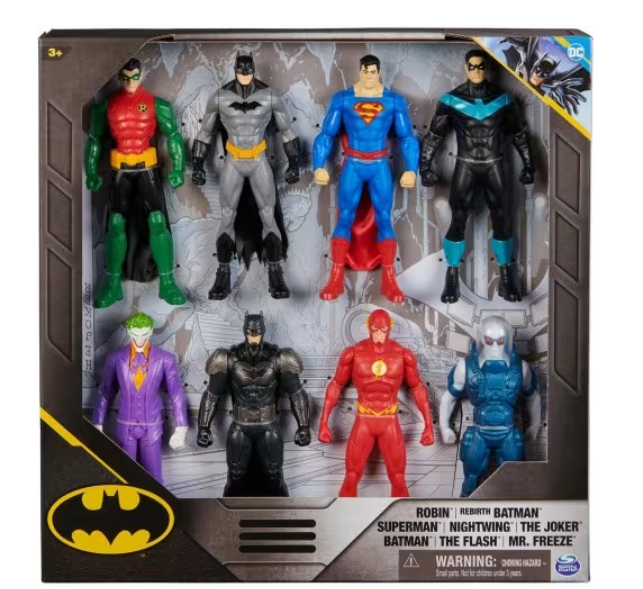 BATMAN 8 PACK FIGURES 6 INCH