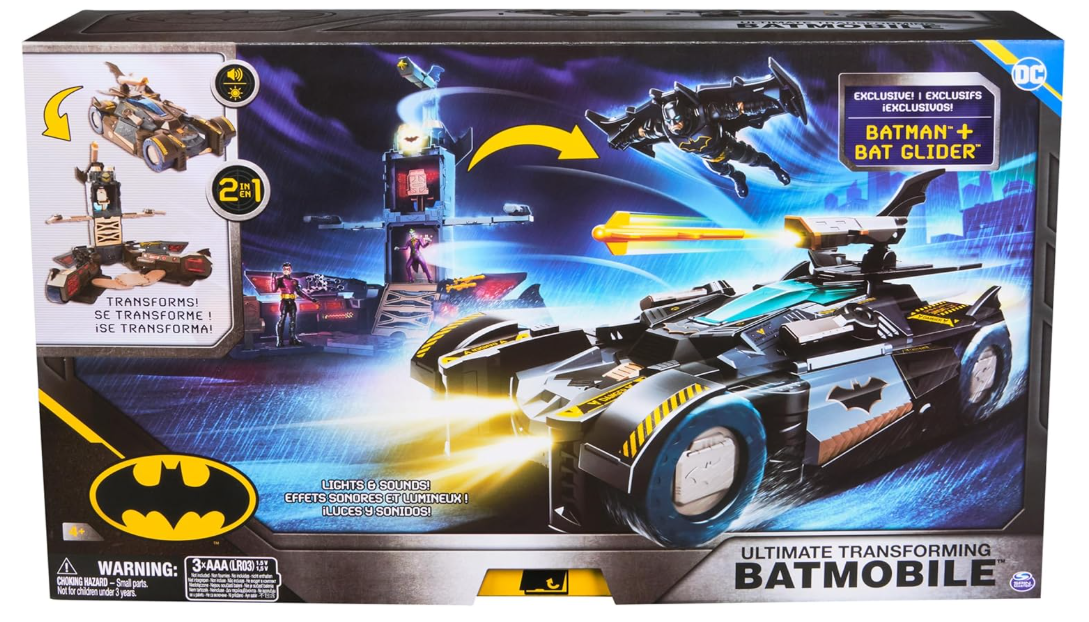 BATMAN ULTIMATE TRANSFORMING BATMOBIL