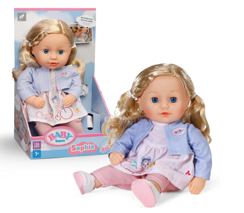 BABY BORN SOFIA DOLL 36CM