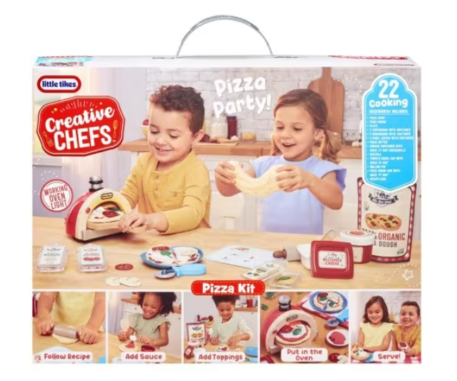 LITTLE TIKES CREATIVE CHEF SET PIZZA