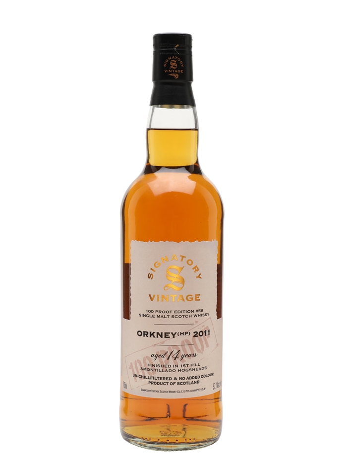 SIGNATORY - ORKNEY(HP) AGED 14 YEARS 2011 70CL